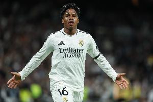 九游体育-天赋满满！18岁恩德里克皇马首季29场7球，4750万欧加盟80分钟1球